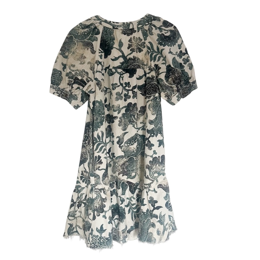 ANTHROPOLOGIE Pilcro Puff Sleeve Floral Dress Size Small - Picture 11 of 13
